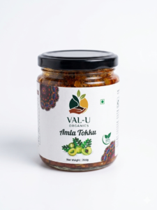 Val-U Organics Amla Tokku Jar